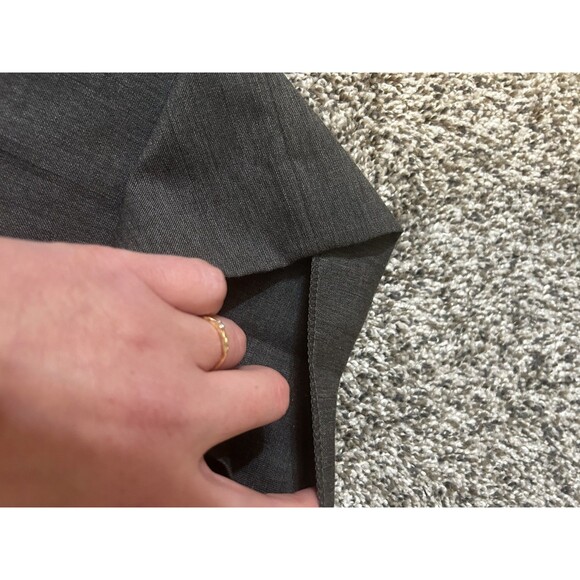 Calvin Klein Men's Dark Gray Pants 33x32 60% Wool 40% Polyester - Picture 8 of 8